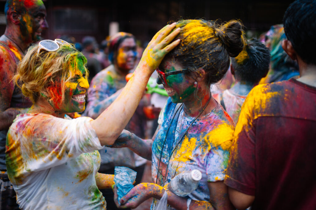 Celebrating Holi Festival